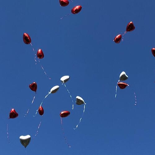 Luftballonstart