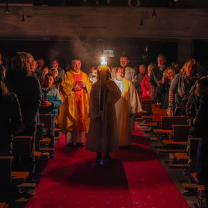 Osternacht 2024 / Foto Haijes Auferstehungsfeier 2024 in der Pfarre Kirchorf/Krems